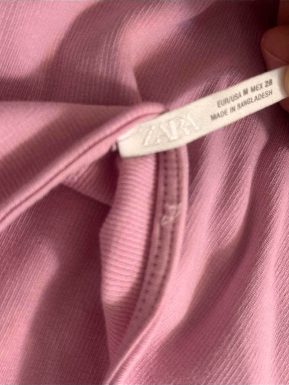 Zara Light Pink Halter Ruffle Mini Dress - Picture 3 of 4